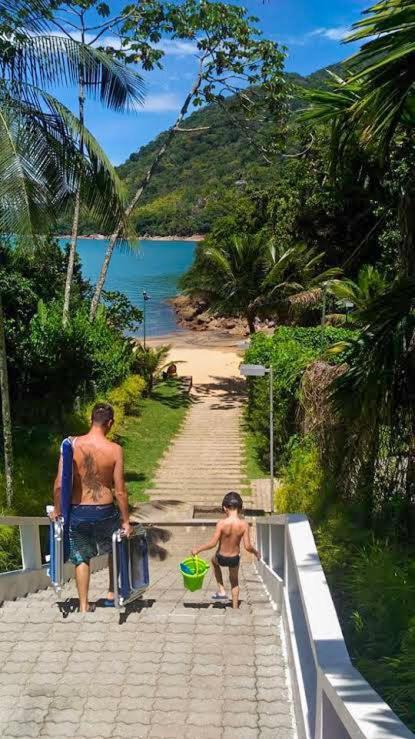 Apartamento Novo , Poucos Metros Da Praia Com Wi Fi Ubatuba Eksteriør billede